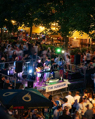 The Marmor en session studio Propulse Corner Strasbourg